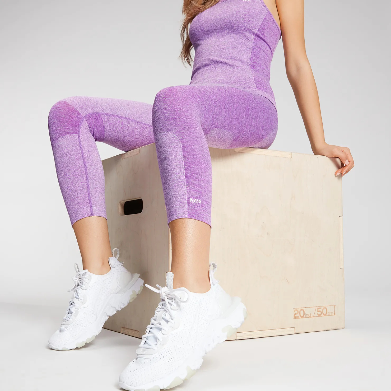 MYPROTEIN MP Curve 3/4-Leggings — Tiefes Flieder*Damen Leggings