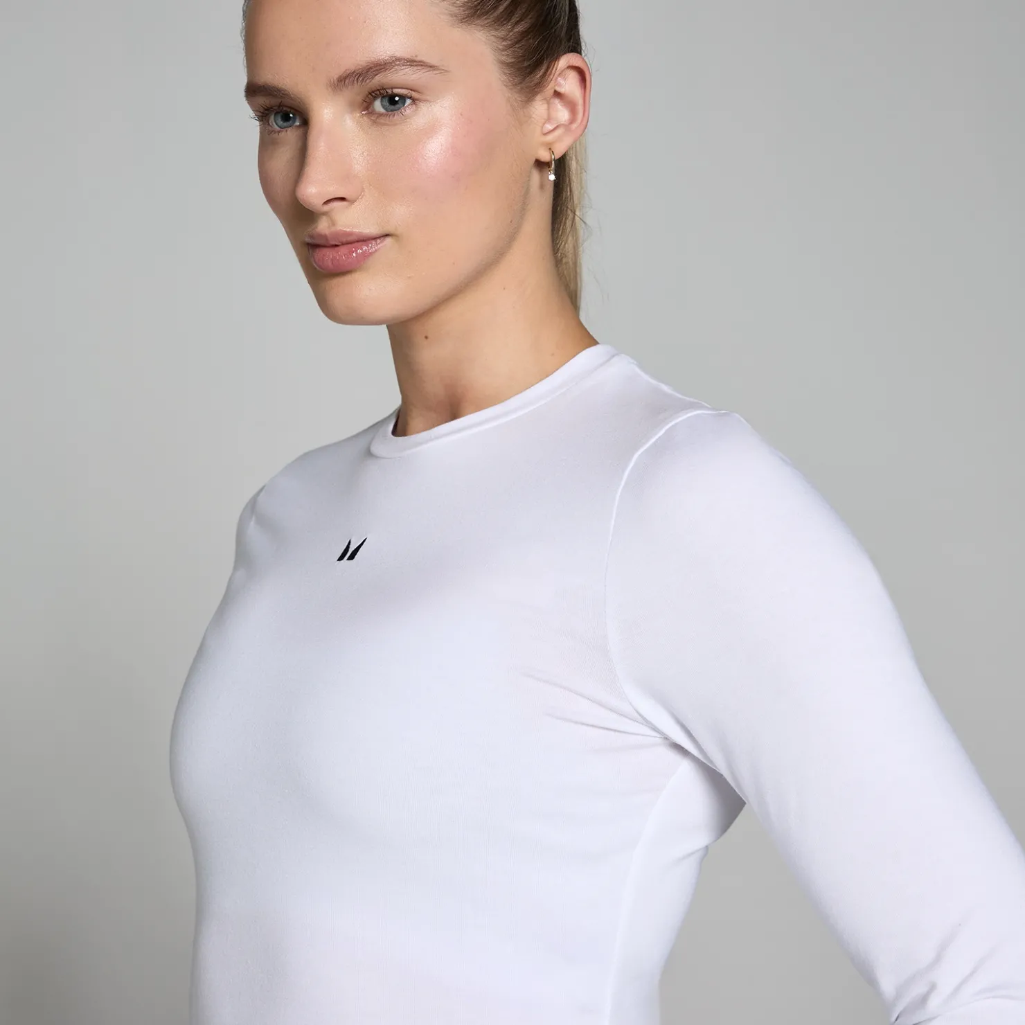 MYPROTEIN MP Damen Basics Körperbetontes Langarm-T-Shirt*Damen T-Shirts & Tops