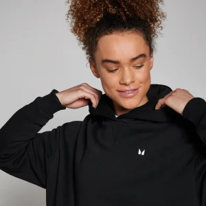 MYPROTEIN MP Damen Basics Oversize-Kapuzenpulli – Schwarz*Damen Hoodies