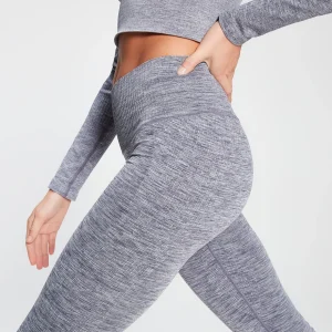 MYPROTEIN MP Damen Composure Nahtlose Capri Leggings — Galaxy Blau*Damen Leggings