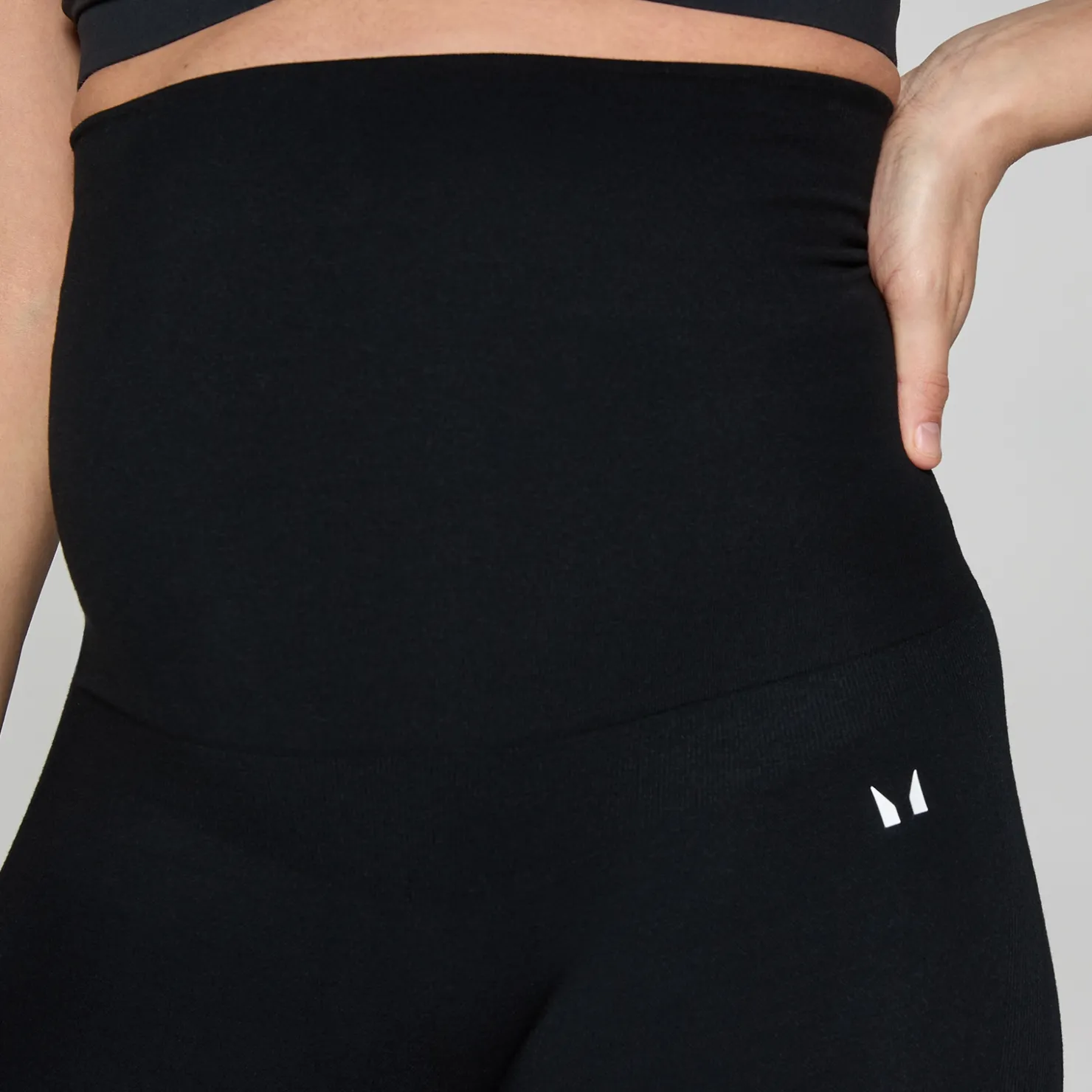 MYPROTEIN MP Damen Maternity Post Natal Leggings — Schwarz*Damen Leggings