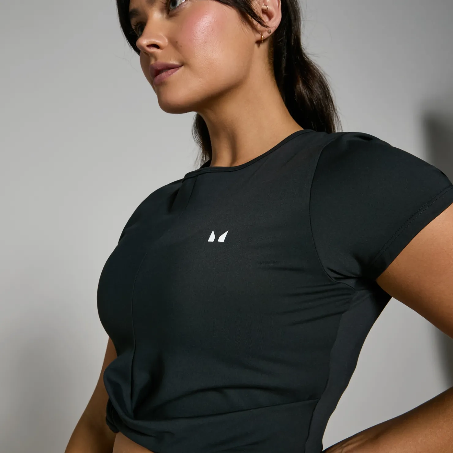 MYPROTEIN MP Damen Power Kurzarm Crop-Top*Damen Sports Bras