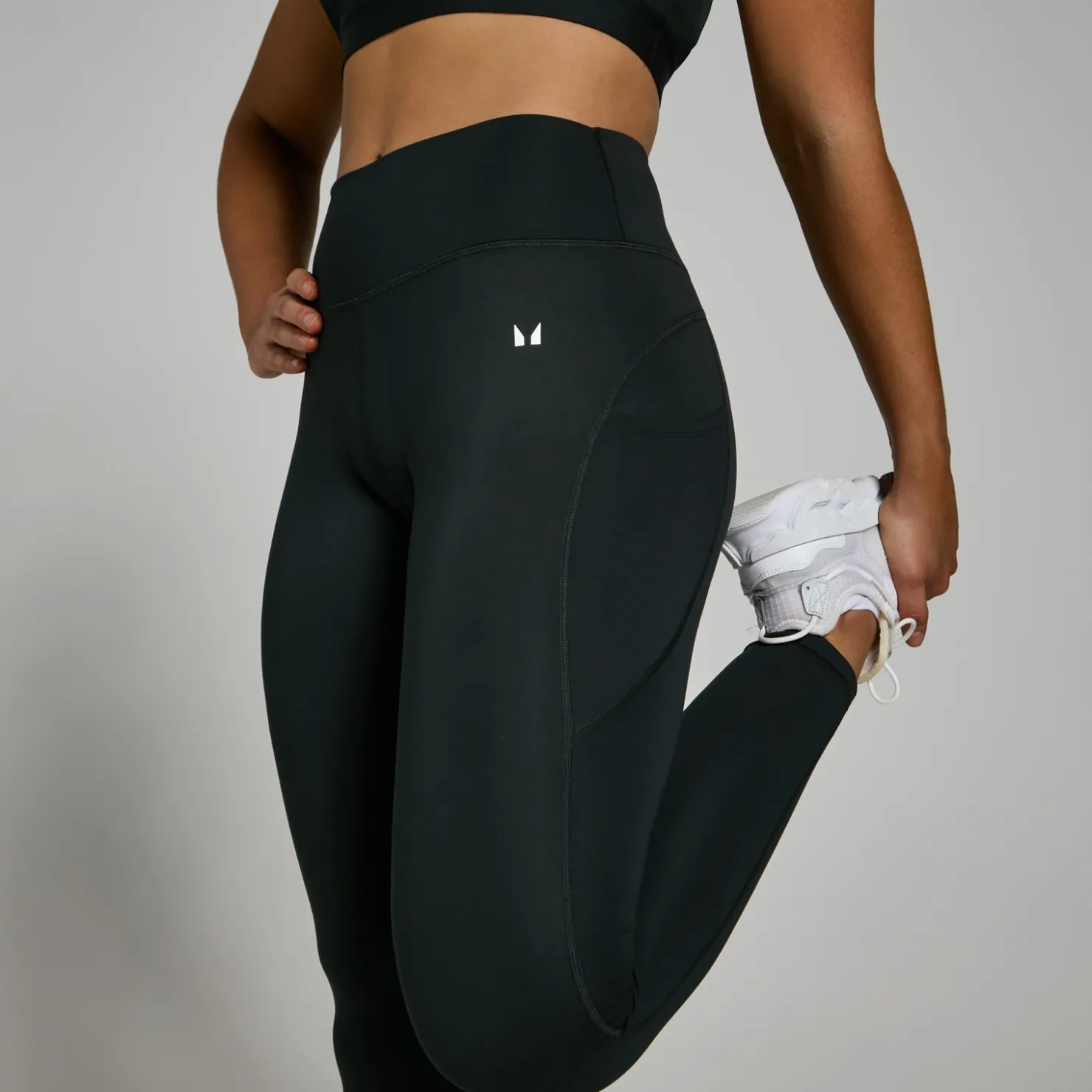 MYPROTEIN MP Damen Power Leggings – Schwarz*Damen Leggings