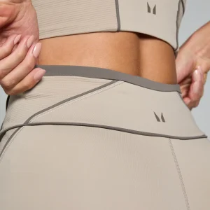 MYPROTEIN MP Damen Tempo Contrast Texture Radlerhose – Kaschmir*Damen Shorts