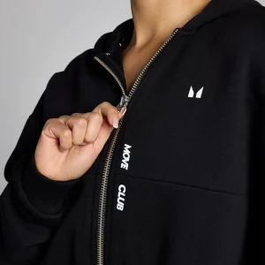 MYPROTEIN MP Damen Tempo Kapuzenpulli mit durchgehendem Reißverschluss – Schwarz*Damen Hoodies