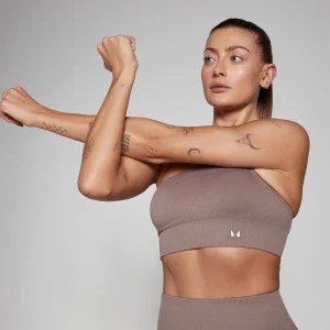 MYPROTEIN MP Damen Tempo Rib Nahtloser Asymmetrischer BH*Damen Sports Bras