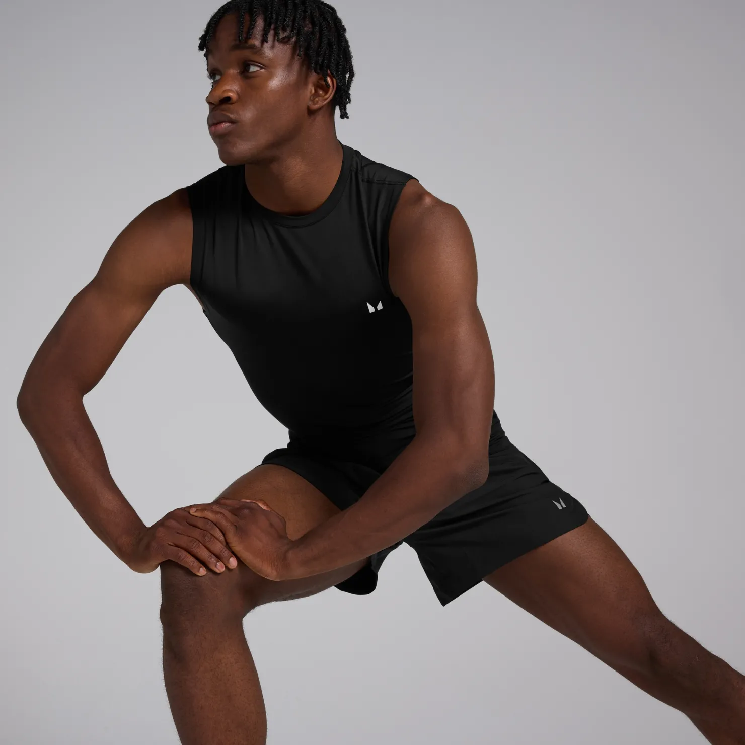 MYPROTEIN MP Herren Basisschicht Tanktop – Schwarz*Herren Base Layer | Tanktops