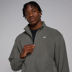 MYPROTEIN MP Herren Fleece mit durchgehendem Reißverschluss – Gun Metal*Herren Hoodies | Jacken & Westen