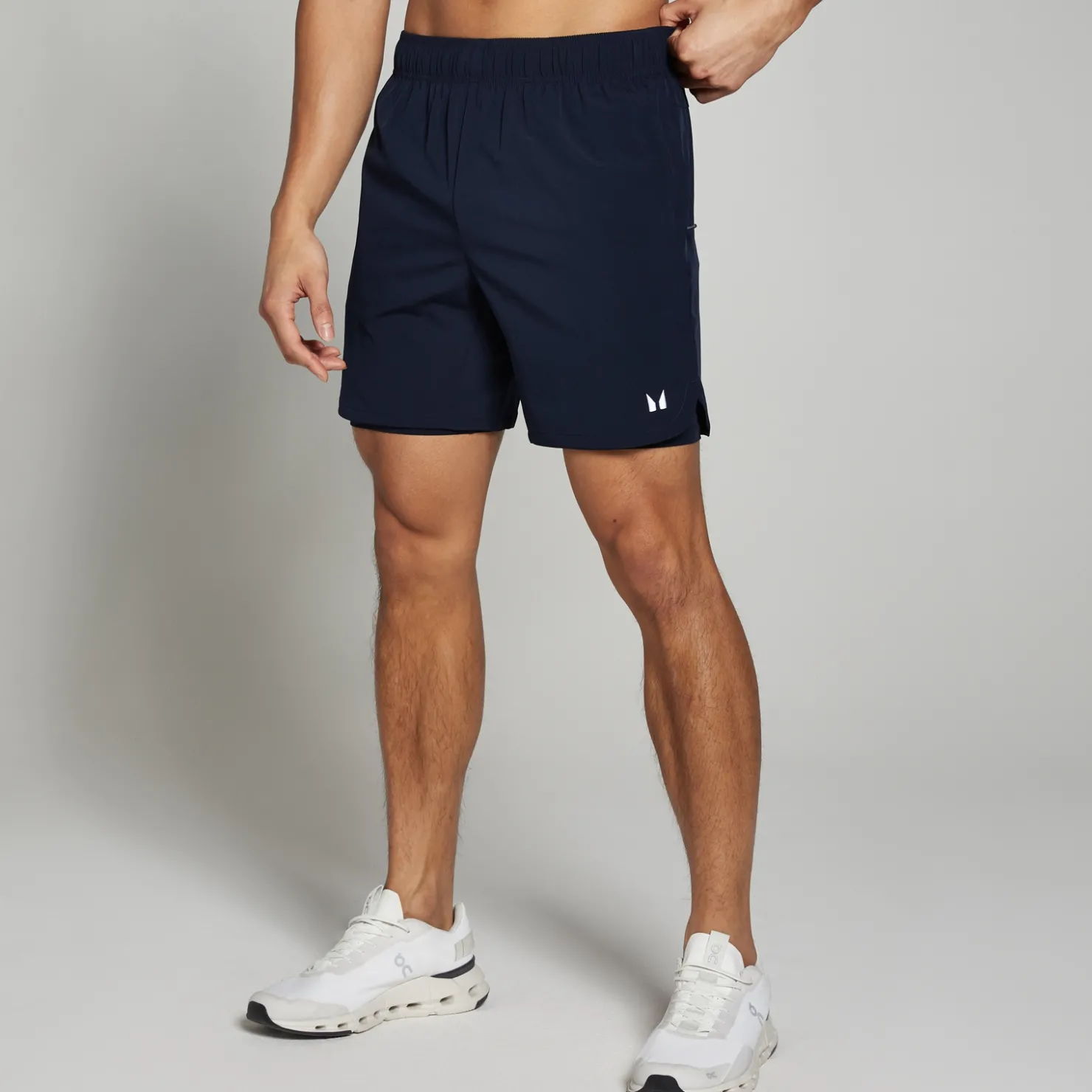 MYPROTEIN MP Herren 2-in-1-Trainingsshorts — Navy*Herren Shorts