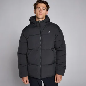 MYPROTEIN MP Herren Kurze Steppjacke – Schwarz*Herren Jacken & Westen