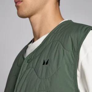 MYPROTEIN MP Herren Lifestyle Diamant-Weste – Thymian*Herren Jacken & Westen