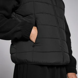 MYPROTEIN MP Herren Light Gepolsterte Weste – Schwarz*Herren Jacken & Westen