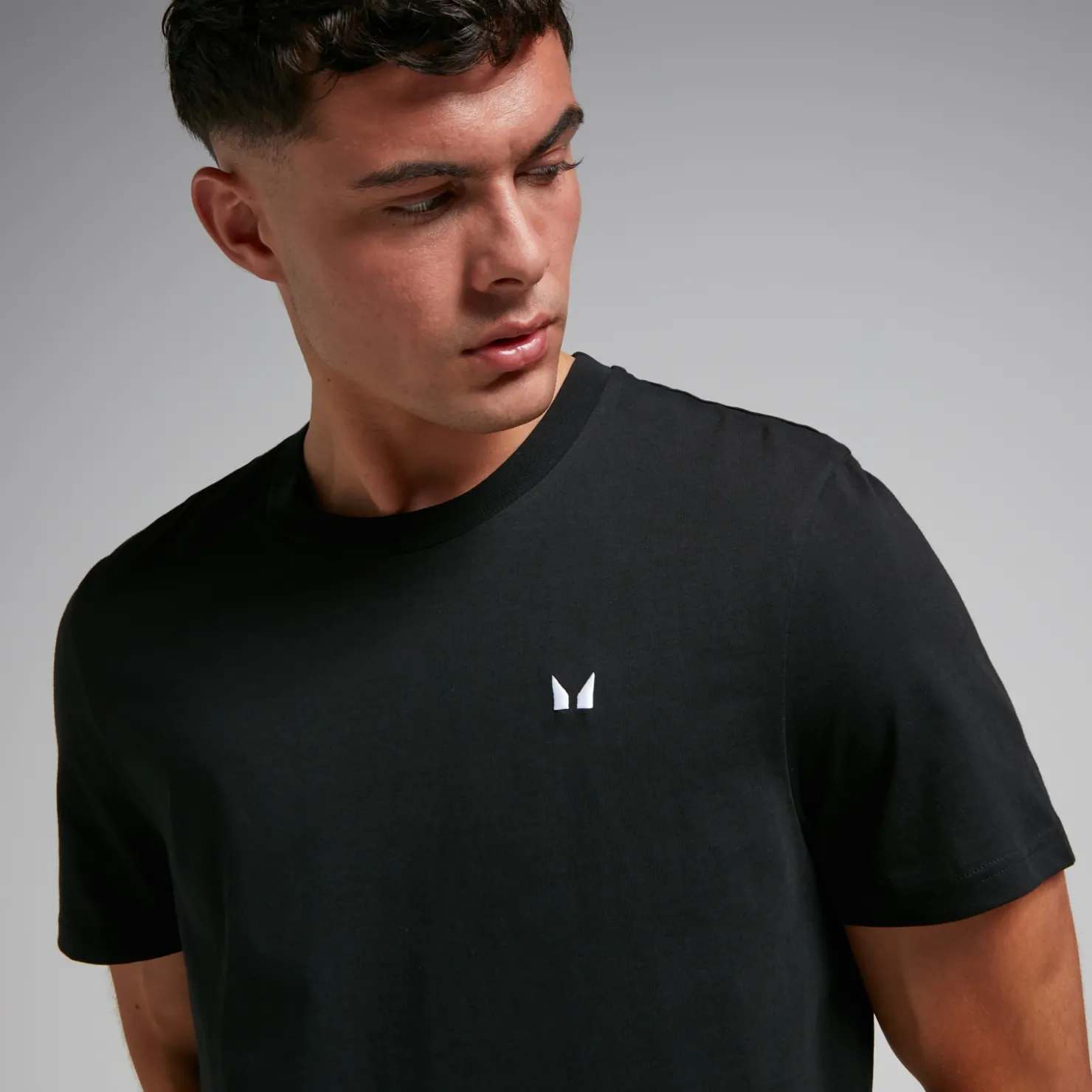 MYPROTEIN MP Herren Rest Day Kurzarm-T-Shirt – Schwarz*Herren T-Shirts & Tops