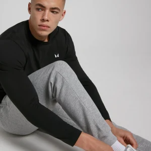 MYPROTEIN MP Herren Rest Day Langarmshirt — Schwarz*Herren T-Shirts & Tops