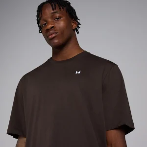 MYPROTEIN MP Herren Rest Day Oversized T-Shirt – Kaffee*Herren T-Shirts & Tops