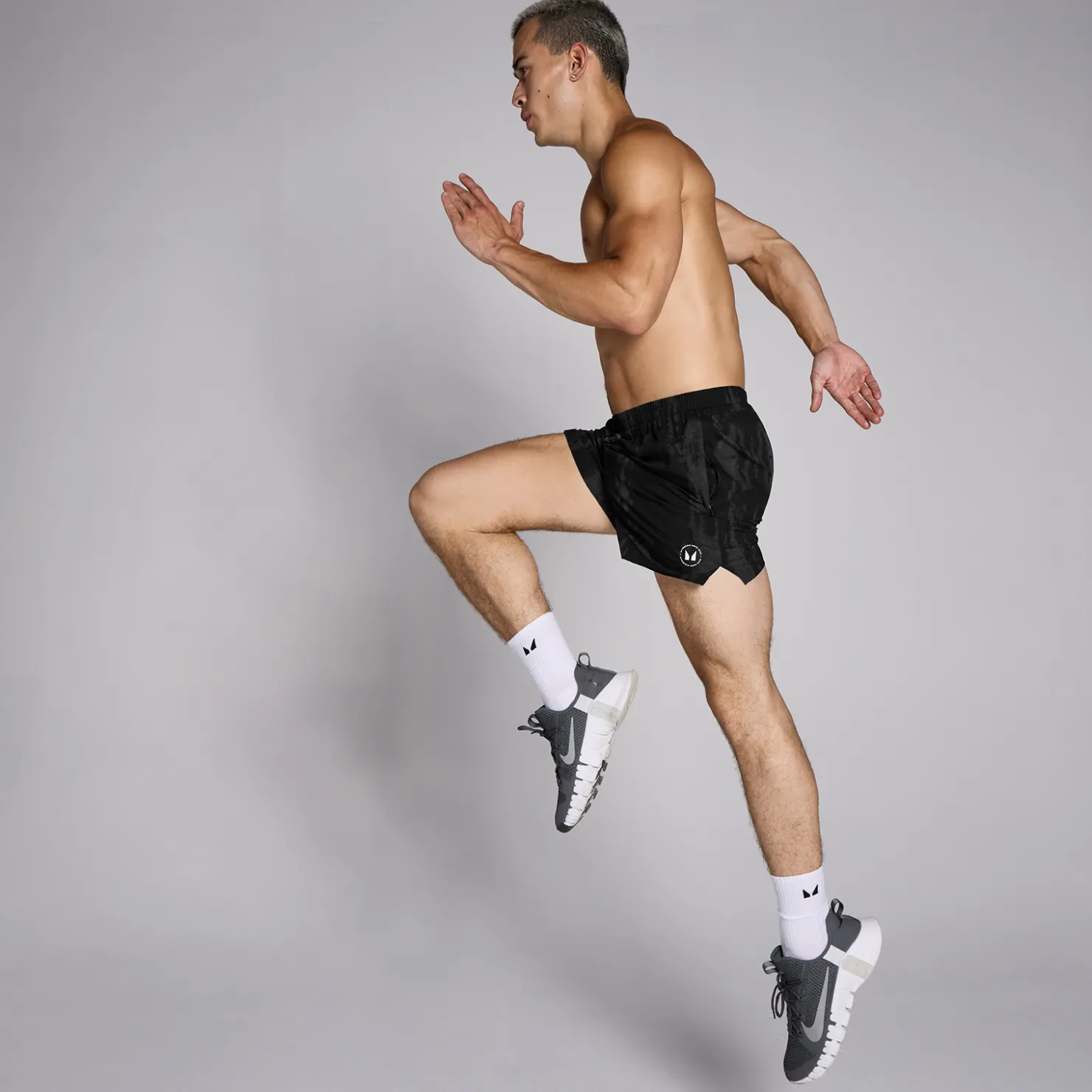 MYPROTEIN MP Herren Tempo 13-cm-Netz-Shorts – Schwarz*Herren Shorts