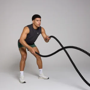 MYPROTEIN MP Herren Tempo Graphic Shorts, 8 cm – Dunkelgrün*Herren Shorts