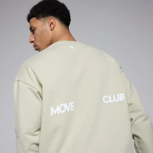 MYPROTEIN MP Herren Tempo Oversize-Sweatshirt mit Grafik – Salzgrau*Herren Tracksuits | Hoodies