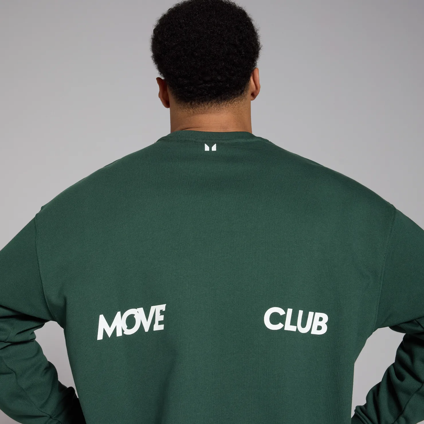 MYPROTEIN MP Herren Tempo Oversize-Sweatshirt mit Grafik – Dunkelgrün*Herren Tracksuits | Hoodies