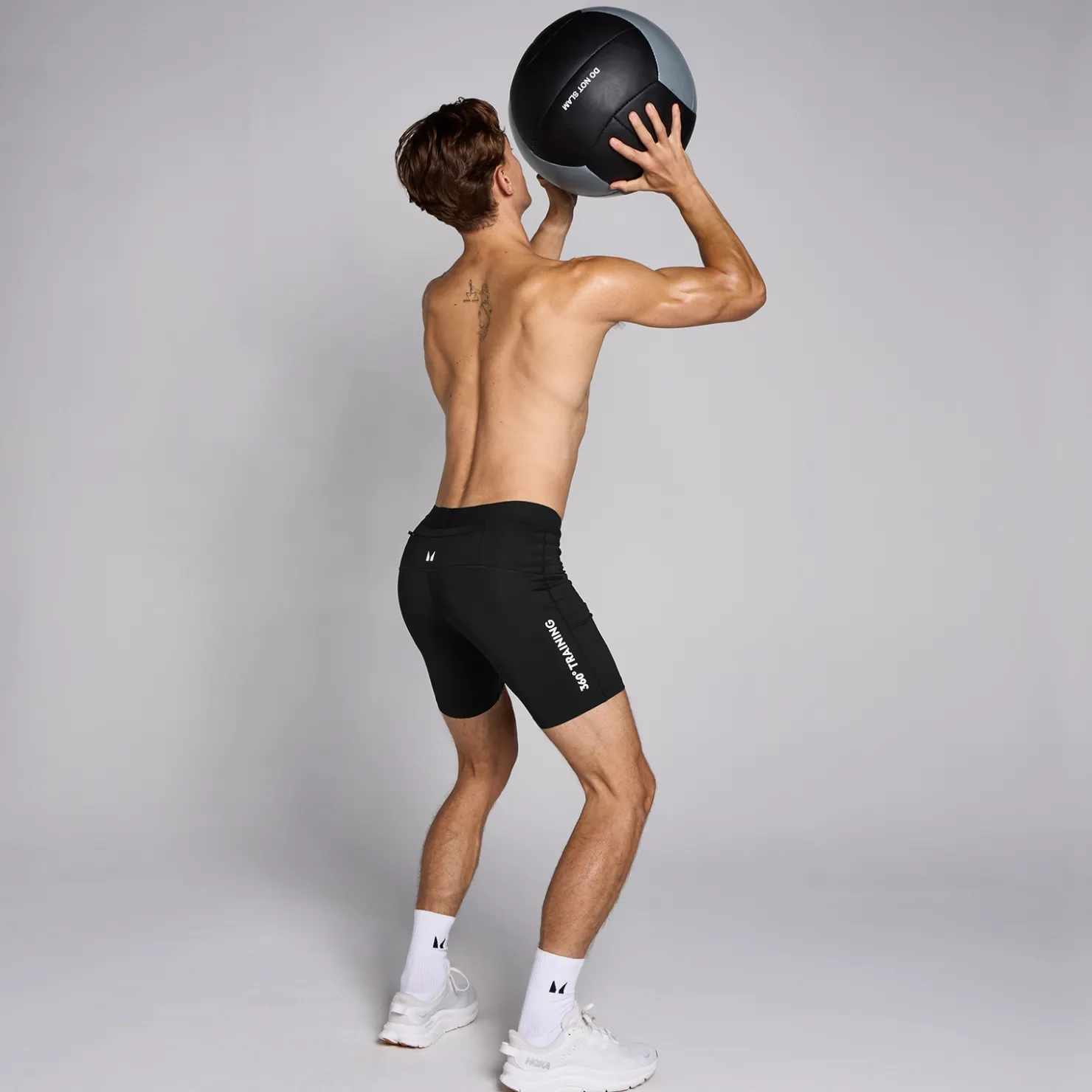 MYPROTEIN MP Herren Tempo Zweite-Haut-Shorts – Schwarz*Herren Base Layer | Shorts