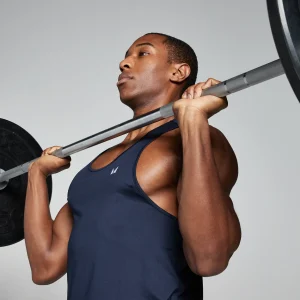 MYPROTEIN MP Herren Training Stringer-Top – Navy*Herren Tanktops | T-Shirts & Tops