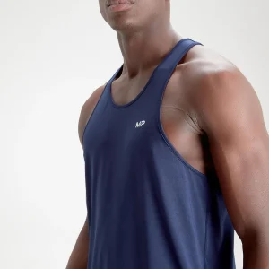 MYPROTEIN MP Herren Trainings-Tanktops mit Ringerrücken – Navy*Herren Tanktops | T-Shirts & Tops