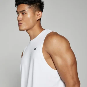 MYPROTEIN MP Herren Trainings-Tanktop – Weiß*Herren Tanktops | T-Shirts & Tops