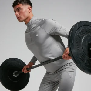 MYPROTEIN MP Herren Trainingstop mit 1/4-Reißverschluss — Storm*Herren T-Shirts & Tops