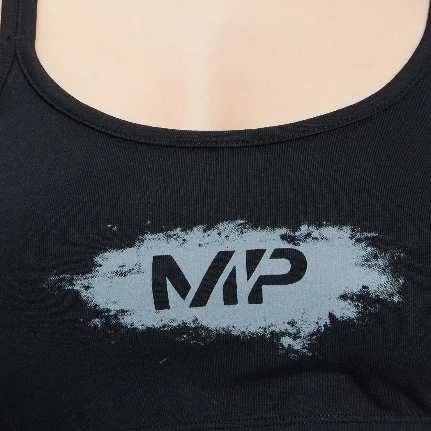 MYPROTEIN MP Women's Chalk Graphic Sports Bra*Damen Sports Bras