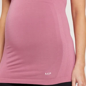 MYPROTEIN MP Women's Maternity Seamless Vest — Mauve*Damen Schwangerschaft | Sporttops