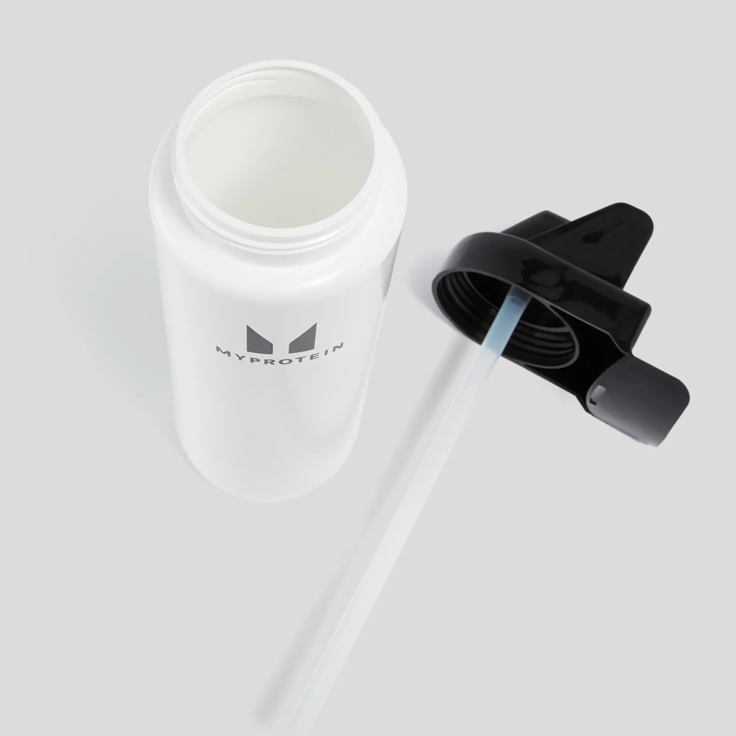 MYPROTEIN Hybrid Wasserflasche – Transparent/Schwarz* Flaschen & Shaker | Flaschen & Shaker